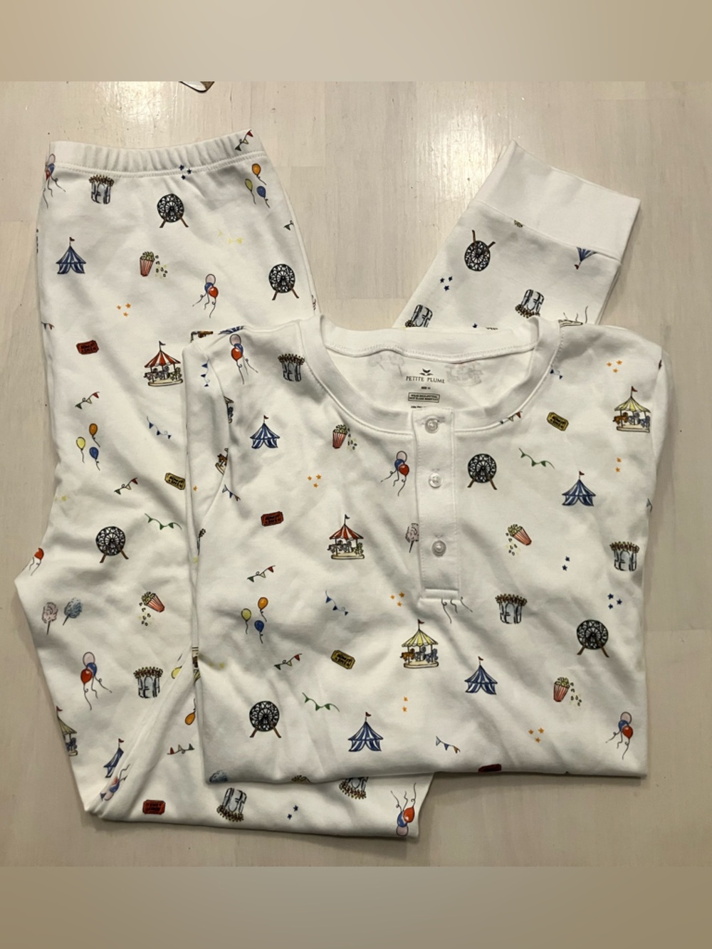 NWOT Petite Plume Pajamas, sz 14